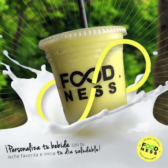 Diseño y producción de gráficos publicitarios para retail: Identidad visual FOOD NESS en alta resolución